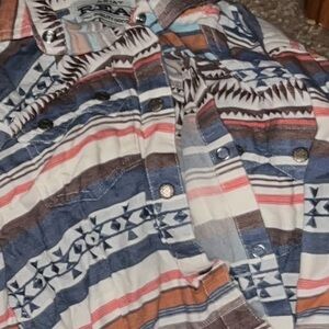 Ariat Multicolor Button Down Shirt